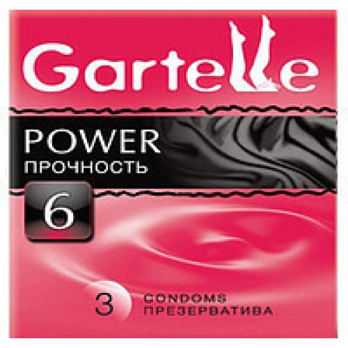 Презервативы Gartelle power прочность (3 шт) | Интернет-магазин bio-optomarket.ru