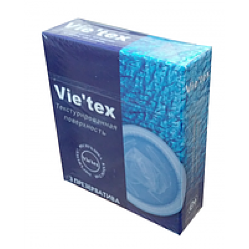 Презервативы Vie`tex с текстурированной поверхностью | Интернет-магазин bio-optomarket.ru