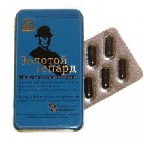 Препарат для мужчин Золотой гепард | Интернет-магазин bio-optomarket.ru