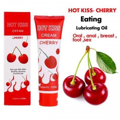 Крем-лубрикант «Горячий поцелуй» со вкусом вишни | Интернет-магазин bio-optomarket.ru