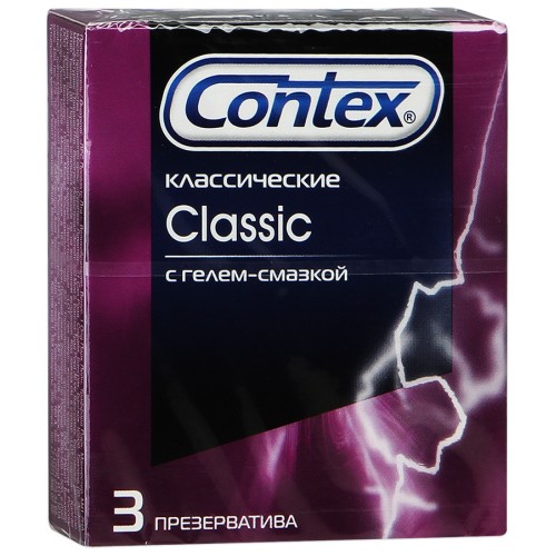 Презервативы Contex classic (3 шт) | Интернет-магазин bio-optomarket.ru