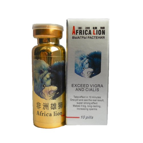 Africa lion- таблетки для потенции африканский лев | Интернет-магазин bio-optomarket.ru