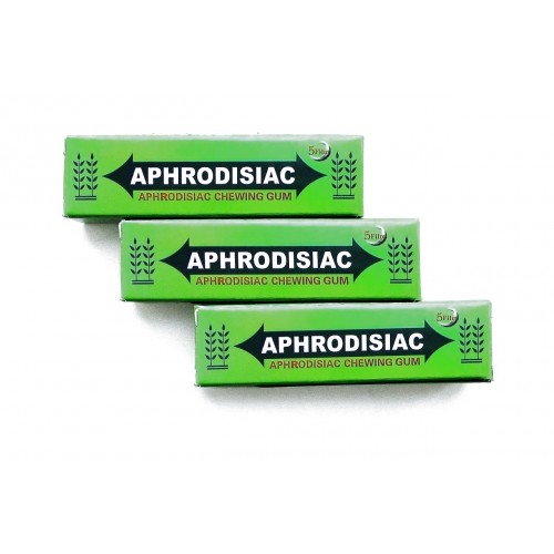 Aphrodosiac- возбуждающая жевательная резинка | Интернет-магазин bio-optomarket.ru