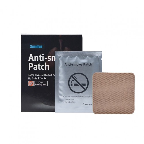Anti smoke patch- пластыри от курения (35 шт.) | Интернет-магазин bio-optomarket.ru