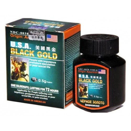 USA Black Gold (16 таблеток) препарат для потенции | Интернет-магазин bio-optomarket.ru