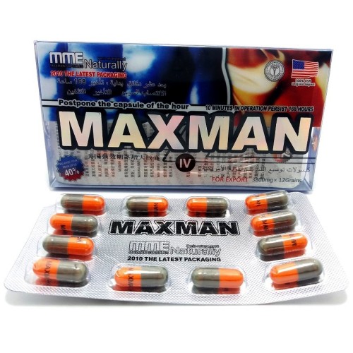 Maxman New - препарат для потенции в новой упаковке | Интернет-магазин bio-optomarket.ru