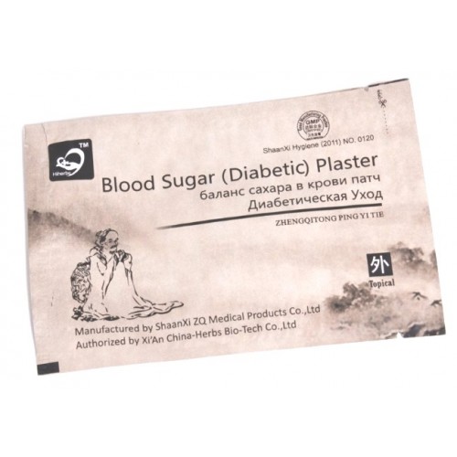 диабетический пластырь blood sugar (diabetic) plaster (zhengqitong ping tie) | Интернет-магазин bio-optomarket.ru
