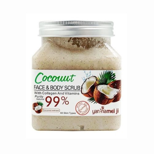 Скраб для тела кокосовый Yan Namei Ji 99%, 500г | Интернет-магазин bio-optomarket.ru