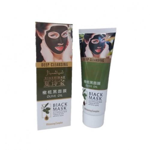 Черная маска Black Mask для лица c оливковым маслом | Интернет-магазин bio-optomarket.ru